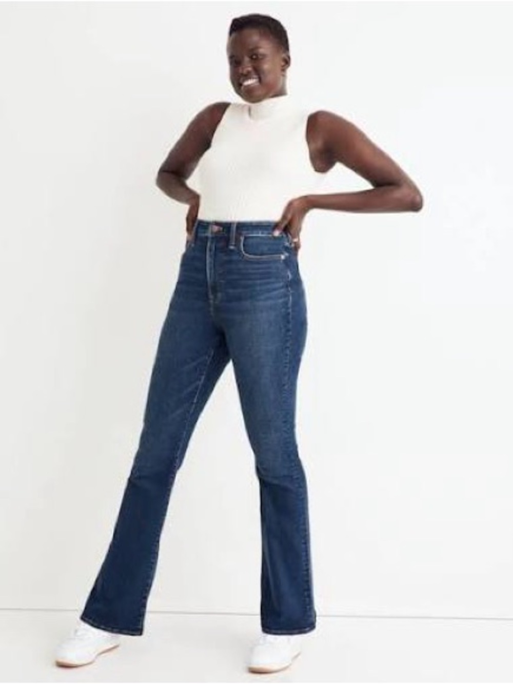 Madewell Curvy Skinny Flare Jean